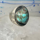 Zuni onyx ring needlepoint band size 6.75 southwest sterling silver vintage