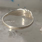 Feather ring feather stacker band size 7.50 sterling silver women girls