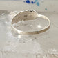 Feather ring Feather stacker band size 5 sterling silver women girls