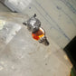 Tiger ring size 8 Sonia Bitton holding stone sterling silver women men signed SB