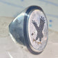 Navajo Eagle ring size_9.25 sterling silver women men signed BB