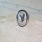 Navajo Eagle ring size_9.25 sterling silver women men signed BB