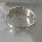 Feather ring feather stacker band size 7.50 sterling silver women girls