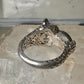 Tiger ring size 8 Sonia Bitton holding stone sterling silver women men signed SB