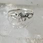 Unicorn ring  horse stacker band size 9 sterling silver women girls