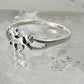 Unicorn ring  horse stacker band size 9 sterling silver women girls