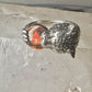 Tiger ring size 8 Sonia Bitton holding stone sterling silver women men signed SB