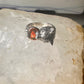 Tiger ring size 8 Sonia Bitton holding stone sterling silver women men signed SB