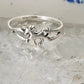 Unicorn ring  horse stacker band size 9 sterling silver women girls