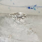 Unicorn ring  horse stacker band size 9 sterling silver women girls