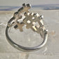 Cross ring size 6.75&nbsp; cross religious band sterling silver women girls