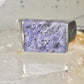 Sodalite ring size 12 southwestern sterling silver women men