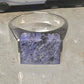 Sodalite ring size 12 southwestern sterling silver women men