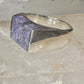 Sodalite ring size 12 southwestern sterling silver women men
