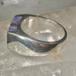Sodalite ring size 12 southwestern sterling silver women men