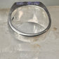 Sodalite ring size 12 southwestern sterling silver women men