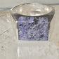Sodalite ring size 12 southwestern sterling silver women men