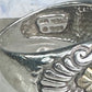 Black Hills Gold ring wedding band garnet leaves size_5.5 sterling silver women