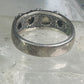 Black Hills Gold Ring wedding leaves band size 13.50 sterling silver women men