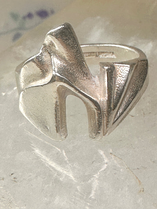 Bjorn Weckstrom ring size 6.25 band sterling silver women