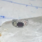 Black Hills Gold ring wedding band garnet leaves size_5.5 sterling silver women