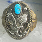 Eagle Ring leaves southwesten band size 12.25 sterling silver women men
