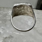 Black Hills Gold ring size 10 band leaves sterling silver women men