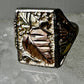 Black Hills Gold ring size 10 band leaves sterling silver women men