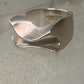 Bjorn Weckstrom ring size 5.50 band sterling silver women circa 1970's