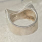 Bjorn Weckstrom ring size 5.50 band sterling silver women circa 1970's