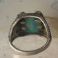 Eagle ring Black Hills Gold Turquoise size 10.25 Inlaid sterling silver men women