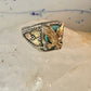 Eagle ring Black Hills Gold Turquoise size 10.25 Inlaid sterling silver men women