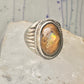 Vintage ring boulder opal Mexico Richard Guad band size 8 sterling silver women