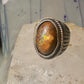 Vintage ring boulder opal Mexico Richard Guad band size 8 sterling silver women