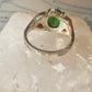 Black Hills Gold ring size 10.75 Green band sterling silver women