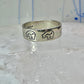 Bear ring bears band southwest size 9.25 sterling silver women men