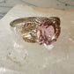 Black Hills Gold ring size 10.75 pink band sterling silver women