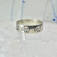 Bear ring bears band southwest size 9.25 sterling silver women men