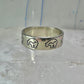 Bear ring bears band southwest size 9.25 sterling silver women men