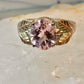 Black Hills Gold ring size 10.75 pink band sterling silver women