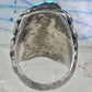 Navajo ring Turquoise size 8.75 sterling silver band women men