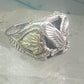 Eagle ring onyx Black Hills Gold band size 12 sterling silver women men