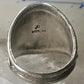 Navajo ring Turquoise band size 11.75 sterling silver women men signed P