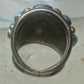 Navajo ring Dome Turquoise band size 6 sterling silver women girls