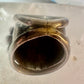 Navajo ring Dome Turquoise band size 6 sterling silver women girls