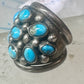 Navajo ring Dome Turquoise band size 6 sterling silver women girls