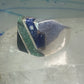 Onyx ring sodalite Mexico biker band size 10 sterling silver women men