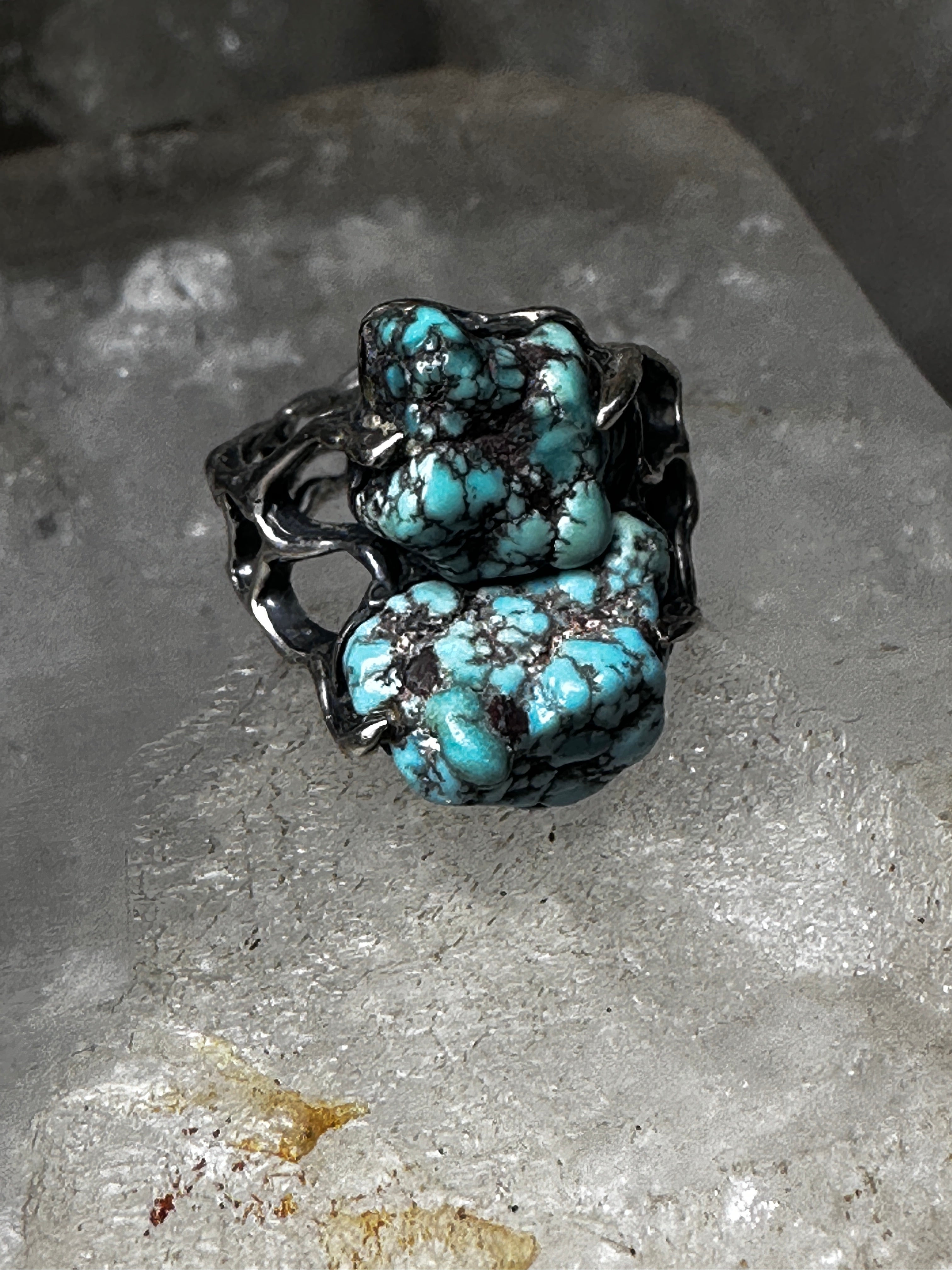 Turquoise Silver Southwest high quality Ring JHE 5