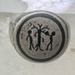 Adam Eve ring Religious Mexico band size 9 sterling silver women men