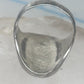 Vintage Sterling Silver Southwest Turquoise Leaf Ring Size 10.25 925